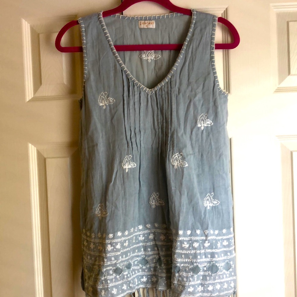 Lula Soul Boho Cotton Shirt